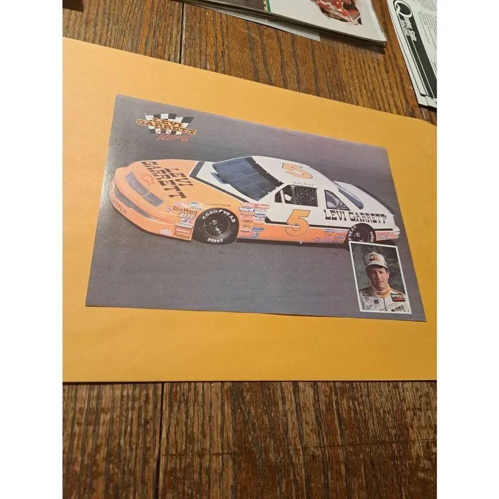 Vintage 1990s Ricky Rudd Levi Garrett #5 NASCAR Driver Card Hendrick Lumina